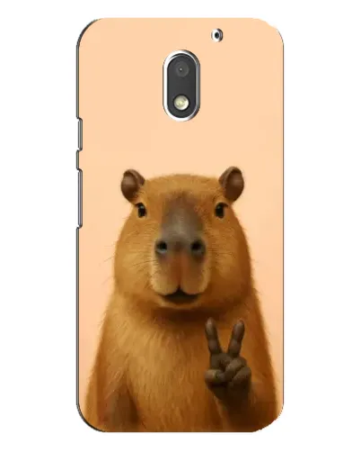 Чехол для Motorola MOTO E3 с картинкой «Капибара виктория» Чехол для Motorola MOTO E3 с картинкой «Капибара виктория»