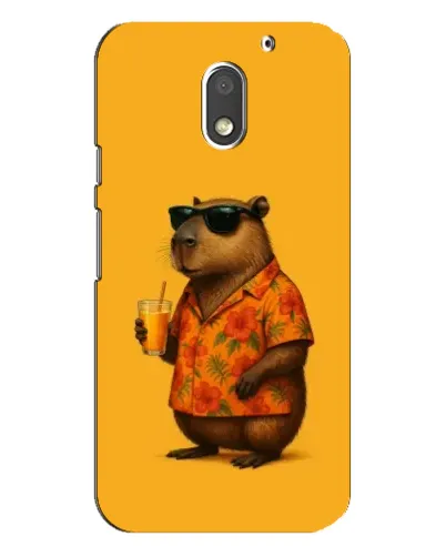 Чехол для Motorola MOTO E3 с картинкой «Капибара на отдыхе» Чехол для Motorola MOTO E3 с картинкой «Капибара на отдыхе»