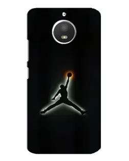 Чехол для Motorola MOTO E4 с картинкой «Jordan Gradient Logo»