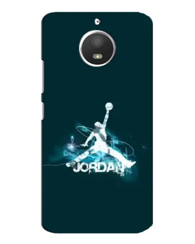 Чехол для Motorola MOTO E4 с картинкой «Jordan Blue Fire» Чехол для Motorola MOTO E4 с картинкой «Jordan Blue Fire»