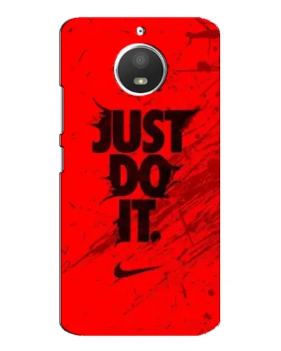 Чехол для Motorola MOTO E4 с картинкой «Nike Just Do It» Чехол для Motorola MOTO E4 с картинкой «Nike Just Do It»