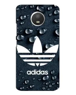 Чохол для Motorola MOTO E4 з картинкою «Adidas Trefoil Blue»