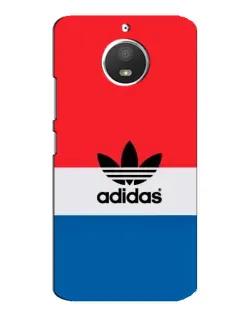 Чохол для Motorola MOTO E4 з картинкою «Ретро блоки Adidas»