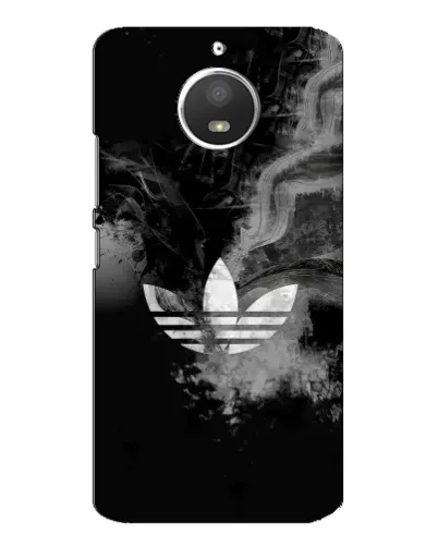 Чохол для Motorola MOTO E4 з картинкою «Абстрактний дим Adidas»