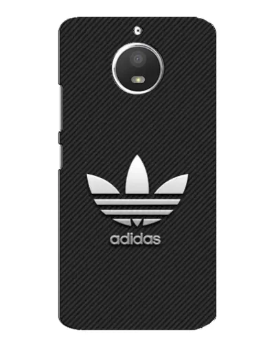 Чохол для Motorola MOTO E4 з картинкою «Adidas Карбонова текстура»