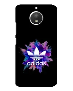 Чохол для Motorola MOTO E4 з картинкою «Вибух фарб Adidas»