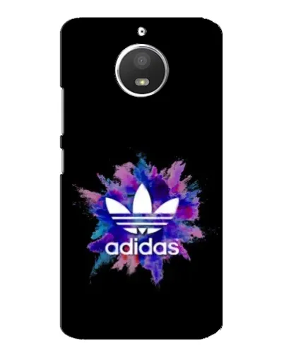 Чохол для Motorola MOTO E4 з картинкою «Вибух фарб Adidas»