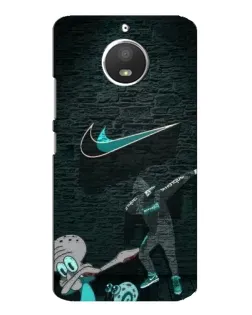 Чохол для Motorola MOTO E4 з картинкою «Спортивний арт Nike»