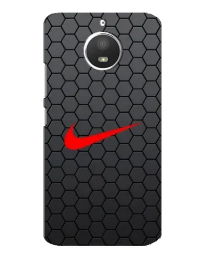 Чохол для Motorola MOTO E4 з картинкою «Nike — карбонова сітка»
