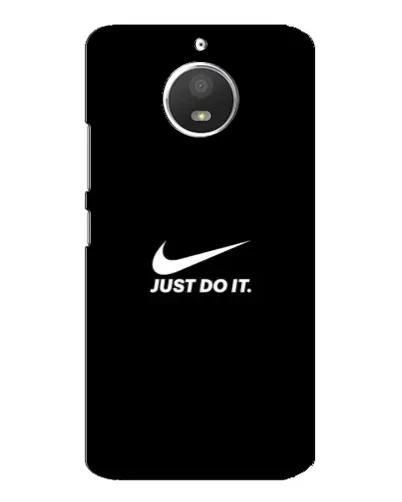 Чохол для Motorola MOTO E4 з картинкою «Мінімалізм від Nike»