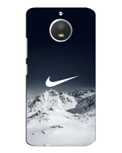 Чохол для Motorola MOTO E4 з картинкою «Nike — зимові гори»