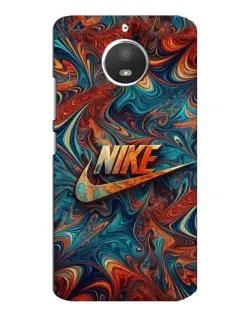 Чохол для Motorola MOTO E4 з картинкою «Nike в абстракції»