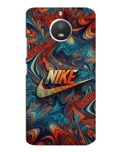 Чохол для Motorola MOTO E4 з картинкою «Nike в абстракції»