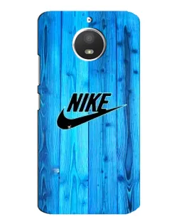 Чохол для Motorola MOTO E4 з картинкою «Блакитне дерево Nike»