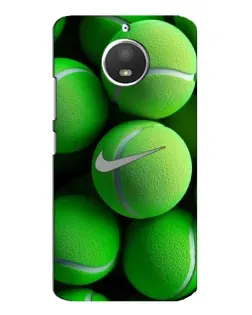 Чохол для Motorola MOTO E4 з картинкою «Тенісні м'ячі Найк»