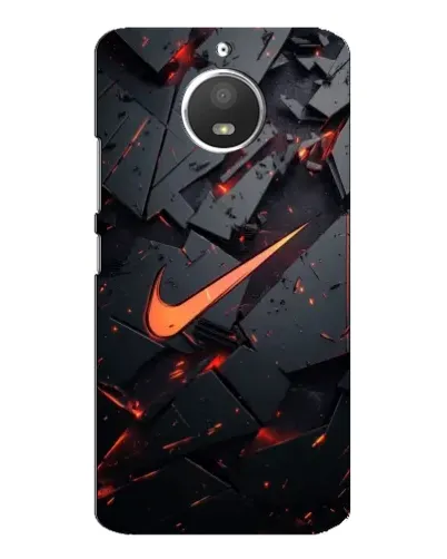 Чохол для Motorola MOTO E4 з картинкою «Nike — ефект розломів»