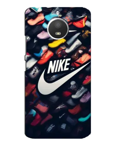 Чохол для Motorola MOTO E4 з картинкою «Колекція кросівок Nike»