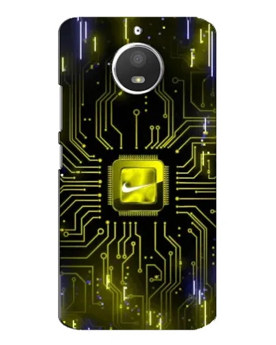 Чохол для Motorola MOTO E4 з картинкою «Nike — золота іскра»