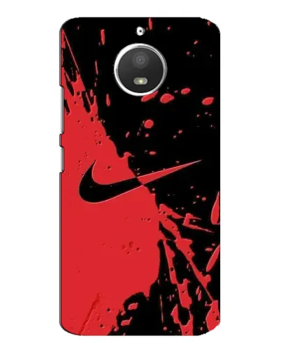 Чехол для Motorola MOTO E4 с картинкой «Красные брызги Nike» Чехол для Motorola MOTO E4 с картинкой «Красные брызги Nike»