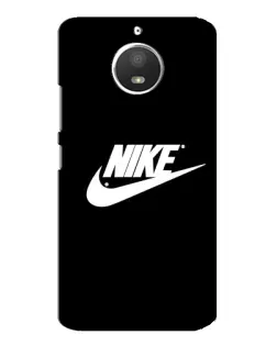 Чехол для Motorola MOTO E4 с картинкой «Мазки краски Nike»