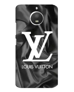 Чехол для Motorola MOTO E4 с картинкой «Шелковый Louis Vuitton»