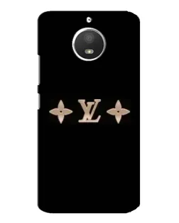 Чехол для Motorola MOTO E4 с картинкой «Louis Vuitton — минимализм»