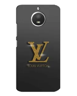 Чехол для Motorola MOTO E4 с картинкой «Градиент Louis Vuitton»
