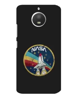 Чохол для Motorola MOTO E4 з картинкою «NASA — емблема місії»