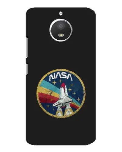 Чохол для Motorola MOTO E4 з картинкою «NASA — емблема місії»