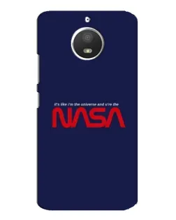 Чохол для Motorola MOTO E4 з картинкою «NASA — глибокий космос»