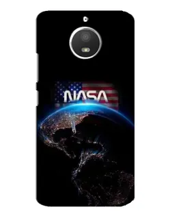 Чохол для Motorola MOTO E4 з картинкою «Земля з космосу NASA»