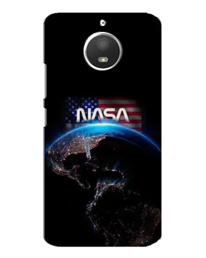 Чохол для Motorola MOTO E4 з картинкою «Земля з космосу NASA»