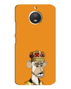 Чохол для Motorola MOTO E4 з картинкою «Золота мавпа Bored Ape»