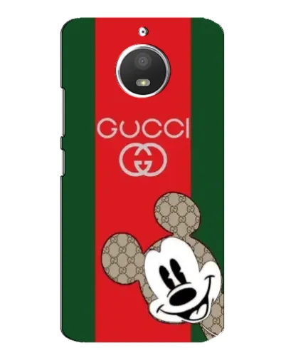 Чехол для Motorola MOTO E4 с картинкой «Gucci — полосы и Микки» Чехол для Motorola MOTO E4 с картинкой «Gucci — полосы и Микки»