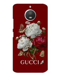 Чехол для Motorola MOTO E4 с картинкой «Gucci —  сад»