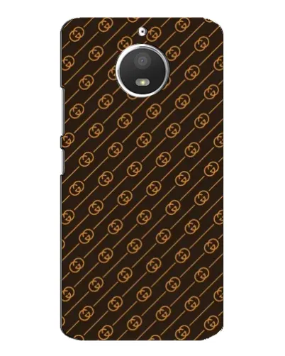 Чехол для Motorola MOTO E4 с картинкой «Gucci — золотые диагонали» Чехол для Motorola MOTO E4 с картинкой «Gucci — золотые диагонали»