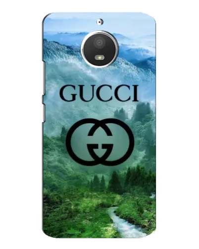 Чехол для Motorola MOTO E4 с картинкой «Gucci — горный пейзаж» Чехол для Motorola MOTO E4 с картинкой «Gucci — горный пейзаж»