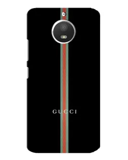 Чохол для Motorola MOTO E4 з картинкою «Gucci — строга лінія»