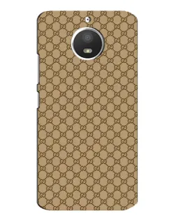 Чохол для Motorola MOTO E4 з картинкою «Gucci — класичний беж»