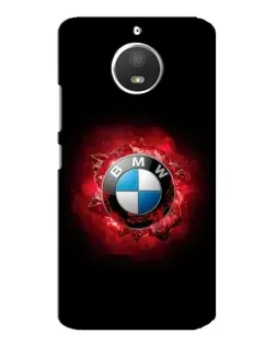Чехол для Motorola MOTO E4 с картинкой «Логотип BMW — вспышка»
