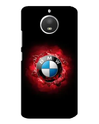 Чехол для Motorola MOTO E4 с картинкой «Логотип BMW — вспышка»