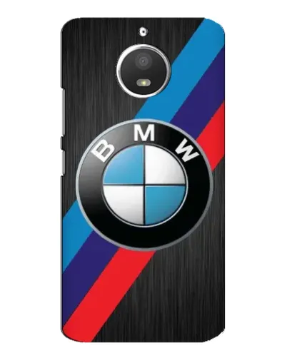 Чехол для Motorola MOTO E4 с картинкой «BMW M-stripes стиль»