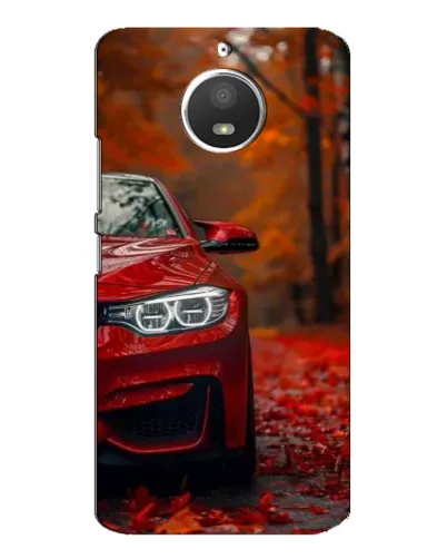 Чехол для Motorola MOTO E4 с картинкой «Осенняя BMW M4»