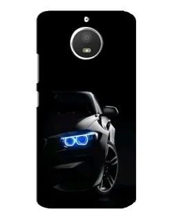 Чохол для Motorola MOTO E4 з картинкою «BMW — нічний погляд»