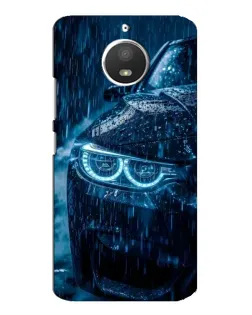 Чохол для Motorola MOTO E4 з картинкою «BMW під дощем»