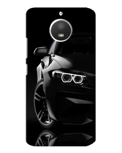 Чохол для Motorola MOTO E4 з картинкою «Чорна BMW — профіль» Чохол для Motorola MOTO E4 з картинкою «Чорна BMW — профіль»