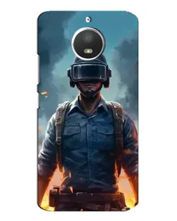 Чохол для Motorola MOTO E4 з картинкою «PUBG — реалістичний герой»