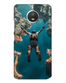 Чохол для Motorola MOTO E4 з картинкою «PUBG — вільне падіння»