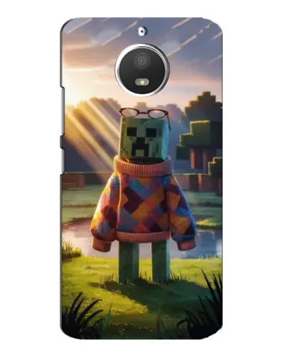 Чохол для Motorola MOTO E4 з картинкою «Кріпер у светрі»