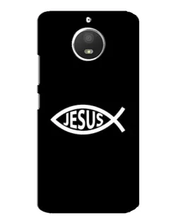 Чехол для Motorola MOTO E4 с картинкой «Классический Jesus»